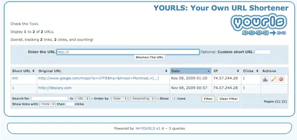 creez votre propre service durl courtes avec yourls